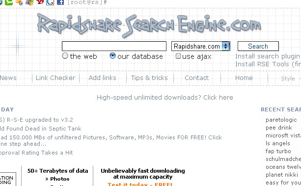 Rapidshare Torrent Search Engine